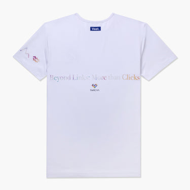 VAST x 臺灣同志遊行聯名 臺灣驕傲機能 T Shirt - 經典白