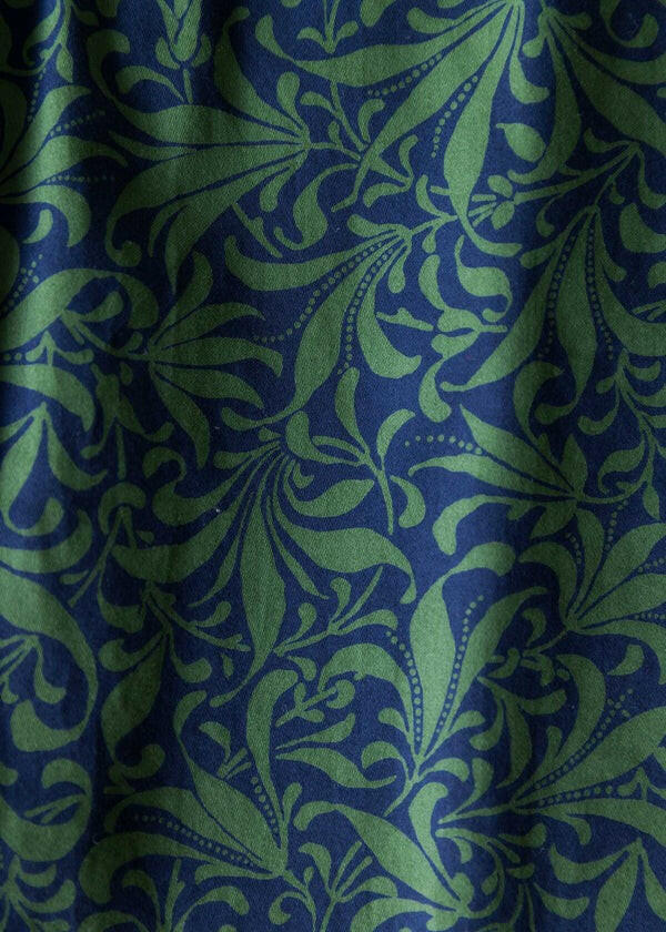 People Tree V&A 聯名幸有機棉葉紋洋裝