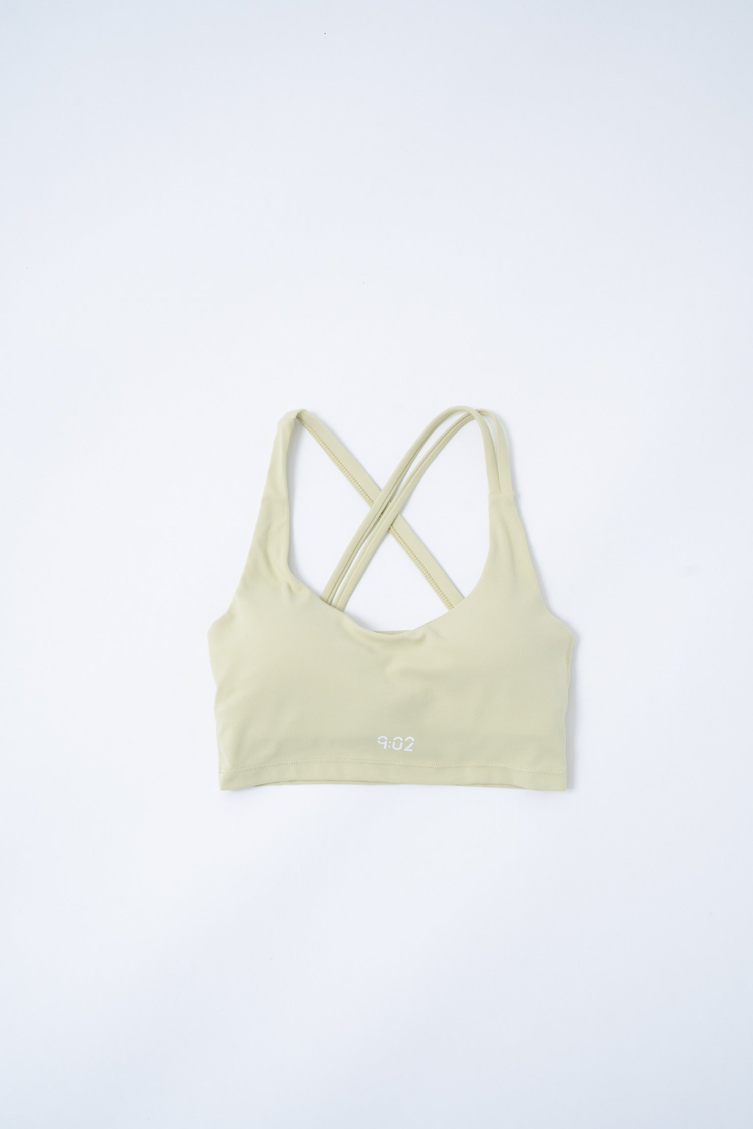 9:02 Crystal Top 細肩帶單雙設計Bratop-OLIVE