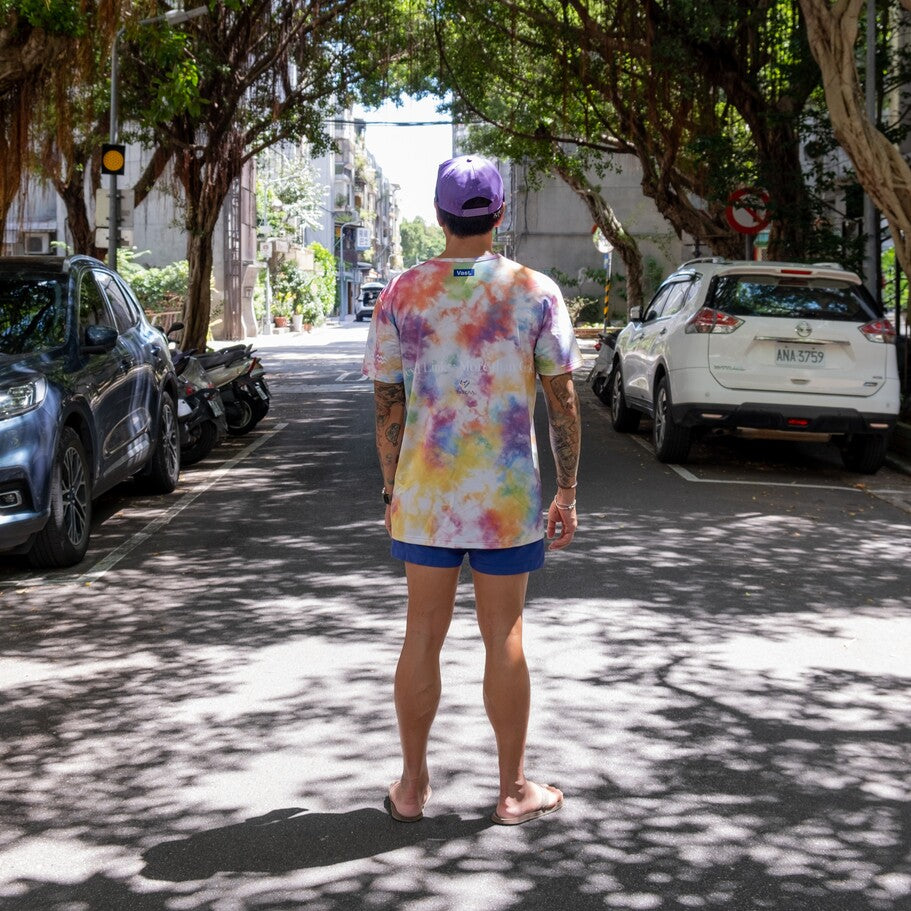 VAST x 臺灣同志遊行聯名 臺灣驕傲機能 T Shirt - 渲染