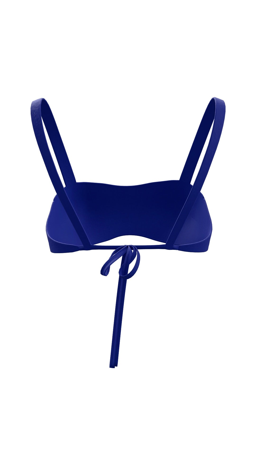 霓光緞韻 - Kleo Top 經典比基尼上身 曜光藍