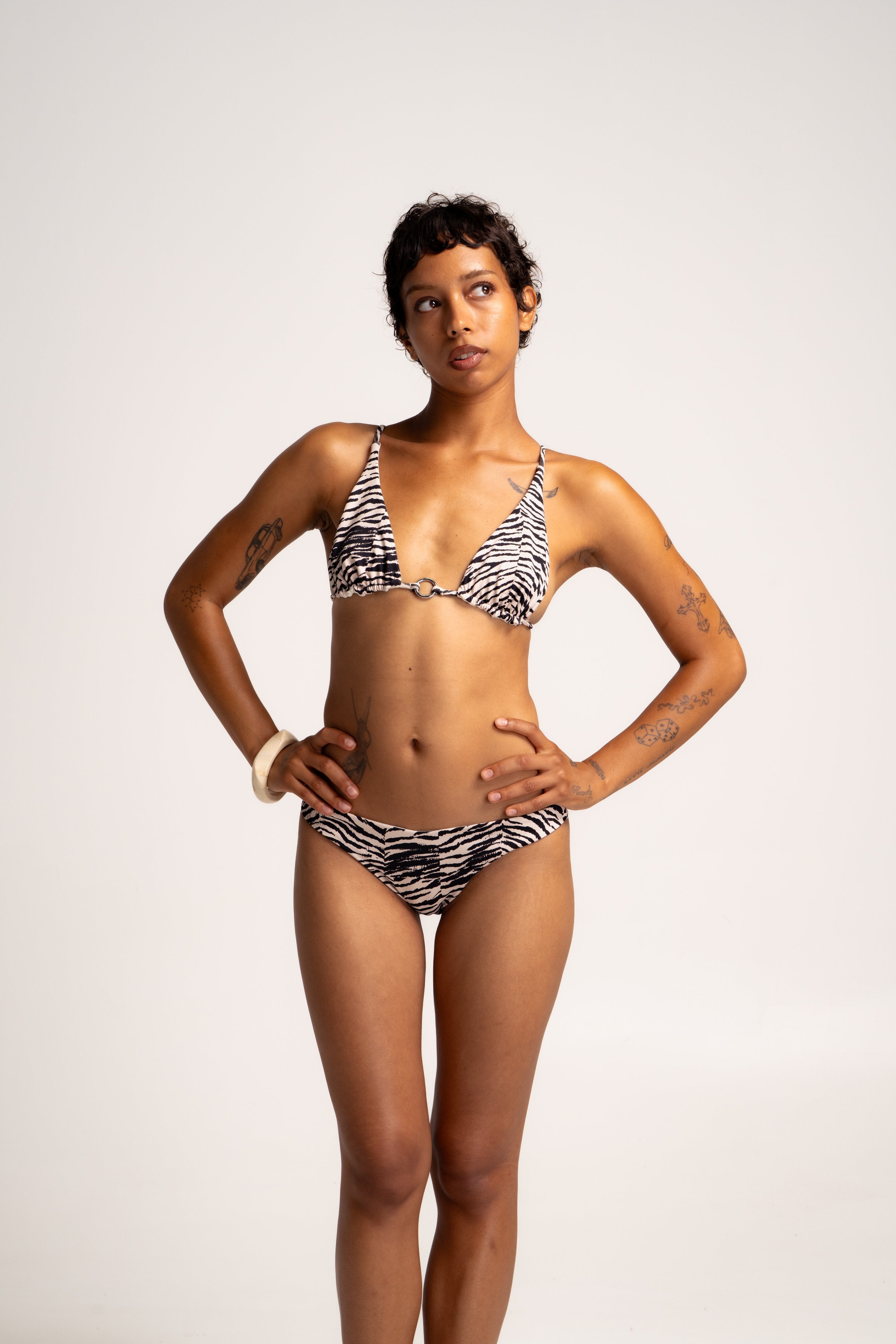 WET 曦光流影 - Devyn Top 隨心搭比基尼上身 白晝斑紋