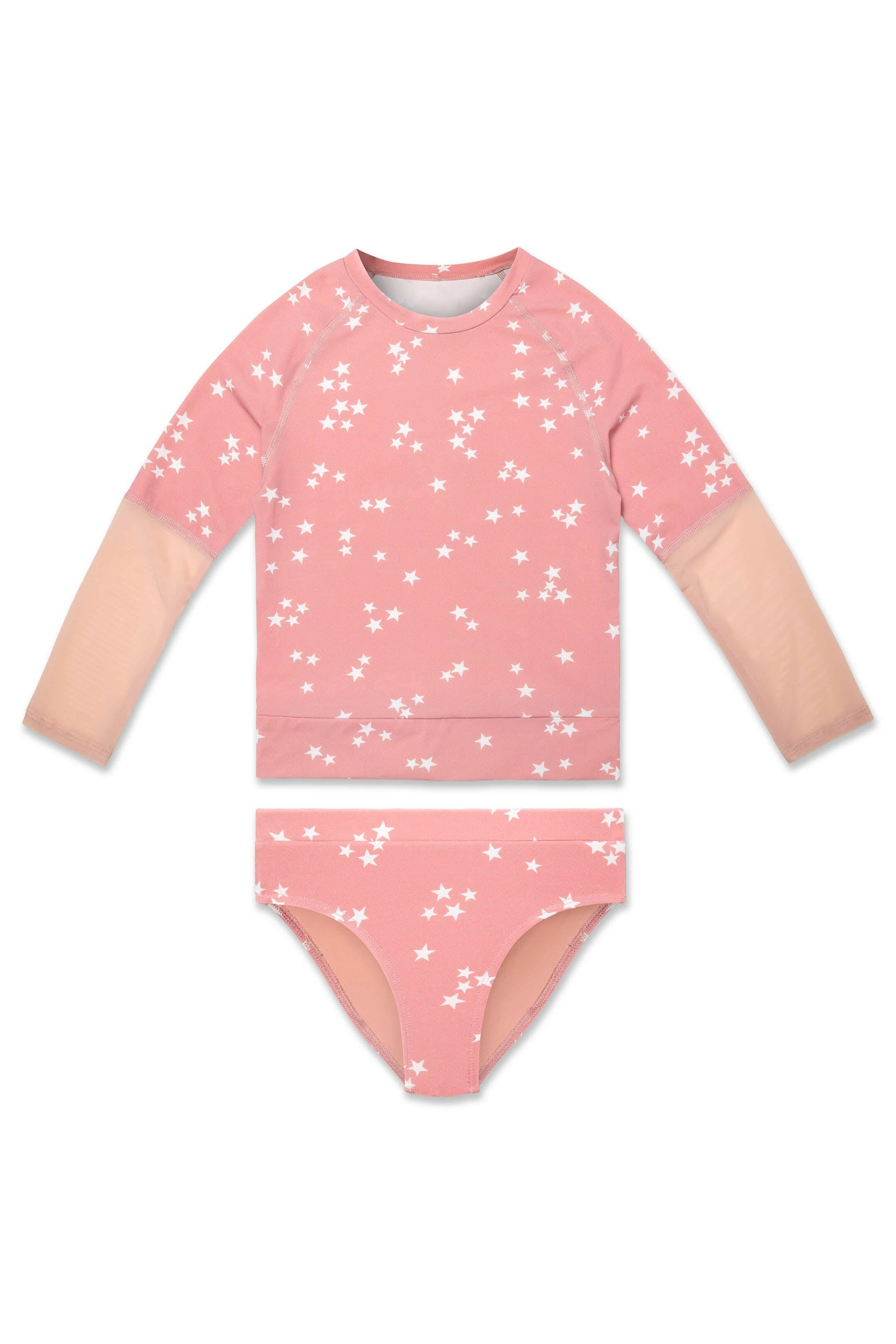 Londyn 嬰兒防曬泳裝套裝,適合寶寶的柔軟面料