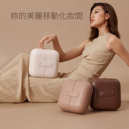 AMIRO Cube S 行動LED 磁吸美妝鏡折疊收納化妝箱