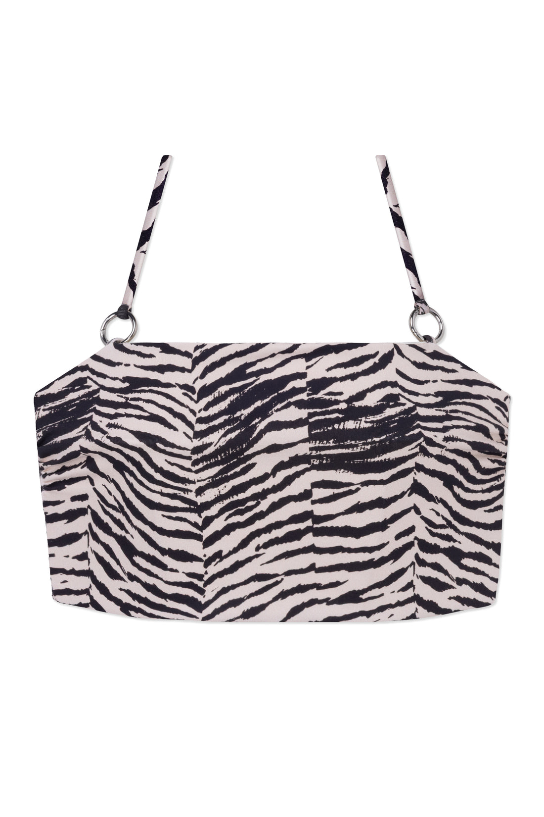 WET 曦光流影 - Amelia Top 長版兩穿平口比基尼上身 白晝斑紋