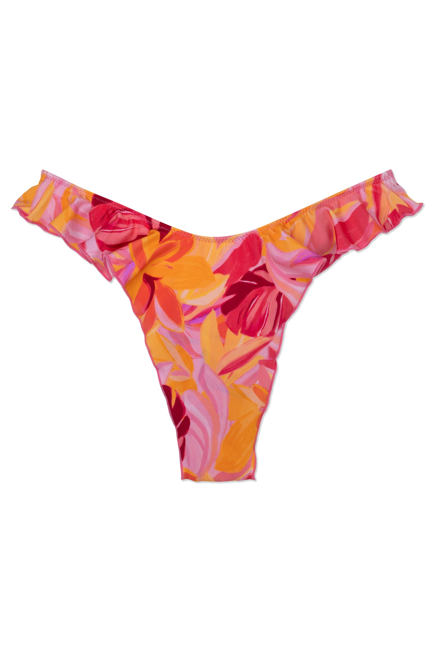 WET 熱浪潮光 - Farrah Bottom 甜美裙邊比基尼下身 扶桑焰舞