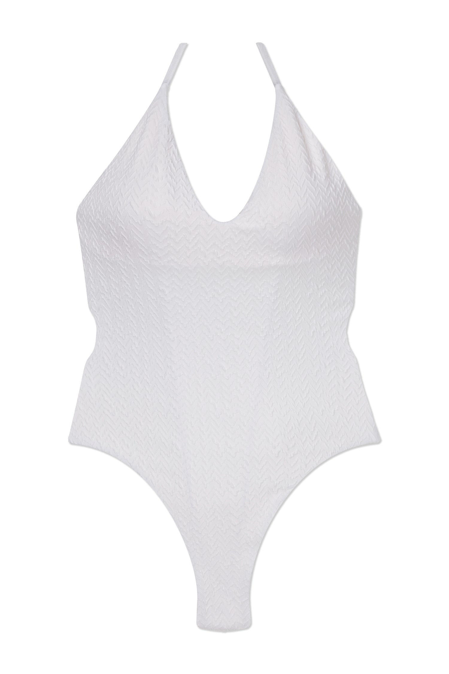 WET 曦光流影 - Yana One-Piece 連身泳衣 曙霧白