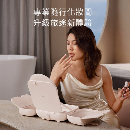 AMIRO Cube S 行動LED 磁吸美妝鏡折疊收納化妝箱