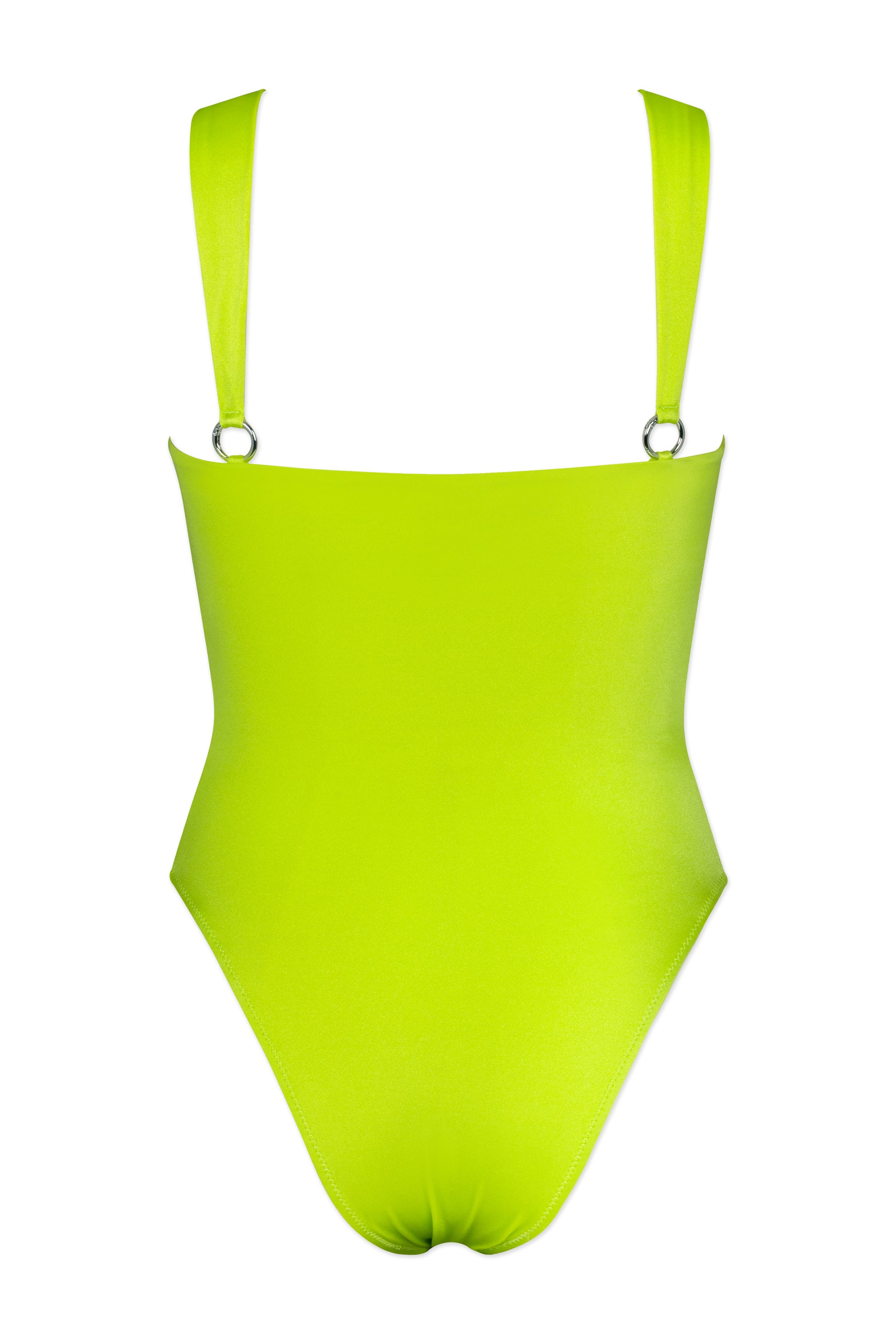 WET 曦光流影 - Prisma One-Piece 連身泳裝 萊姆綠 back