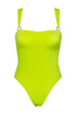 WET 曦光流影 - Prisma One-Piece 連身泳裝 萊姆綠 front