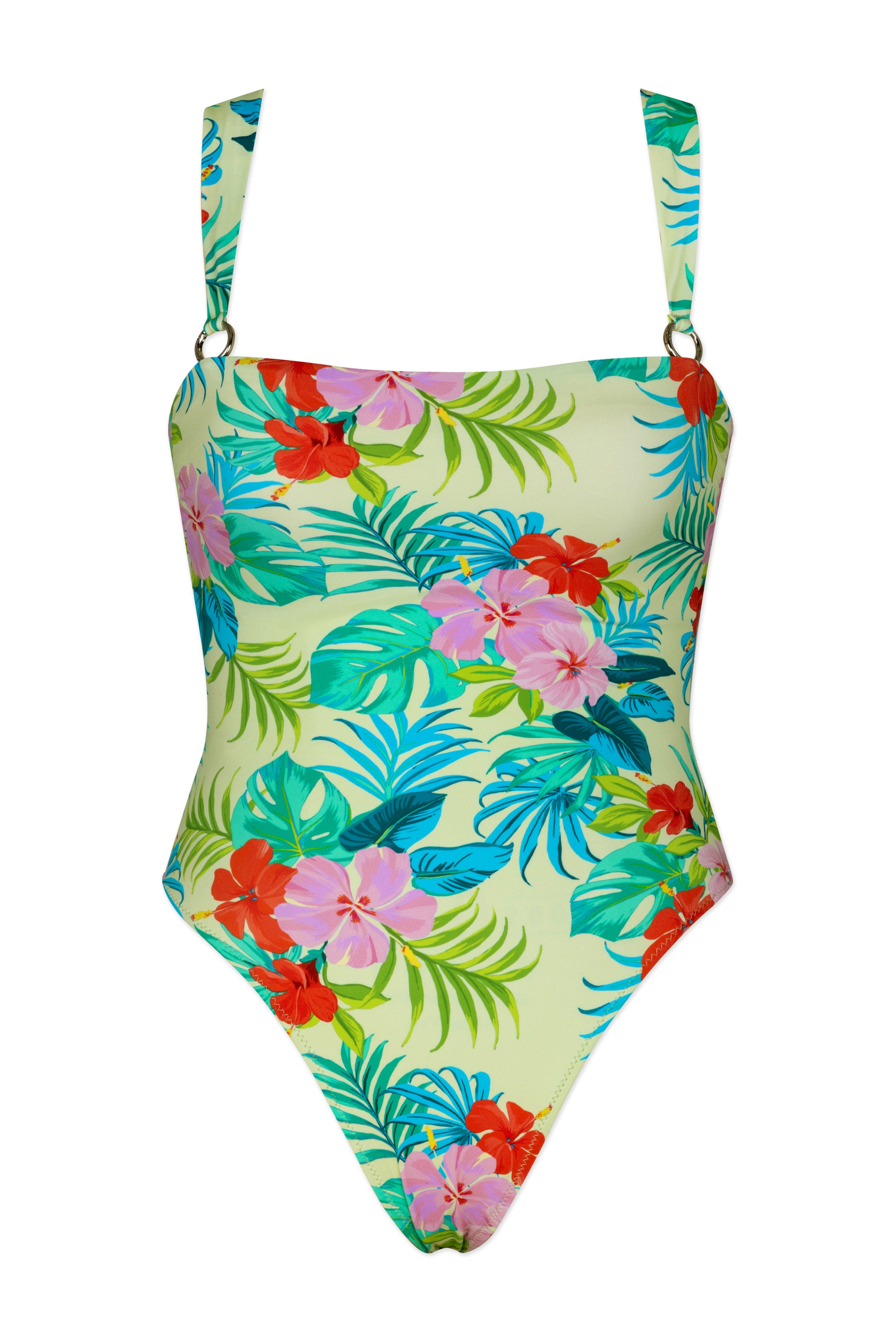 WET 曦光流影 - Prisma One-Piece 連身泳裝 熱帶叢林 front