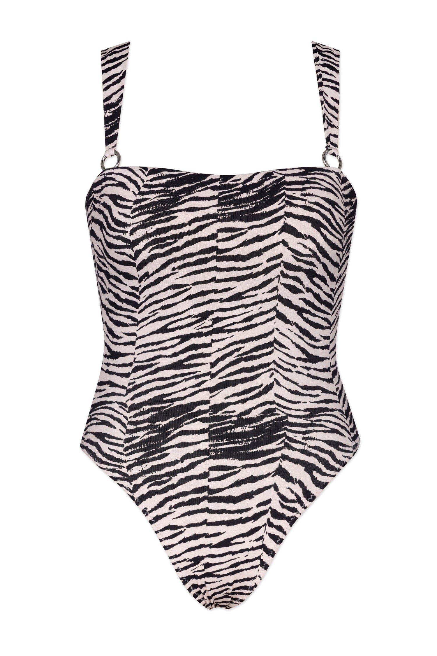WET 曦光流影 - Prisma One-Piece 連身泳裝 白晝斑紋 front