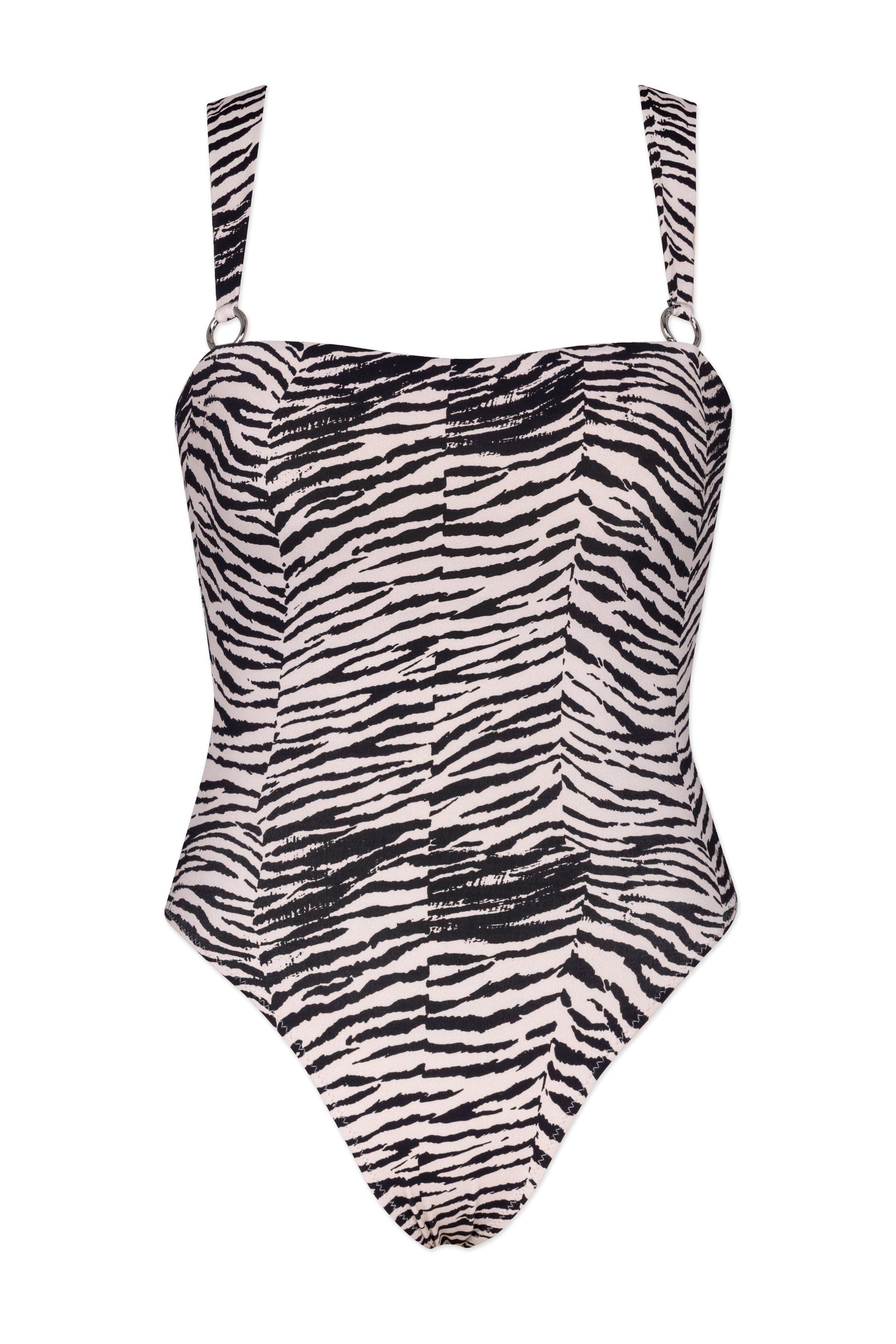 WET 曦光流影 - Prisma One-Piece 連身泳裝 白晝斑紋 front