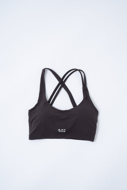 9:02  Crystal Top 細肩帶單雙設計Bratop-ESPRESSO