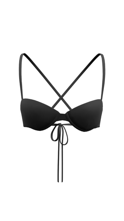 極墨晨曦 - Finley Top 經典比基尼上身 星辰黑