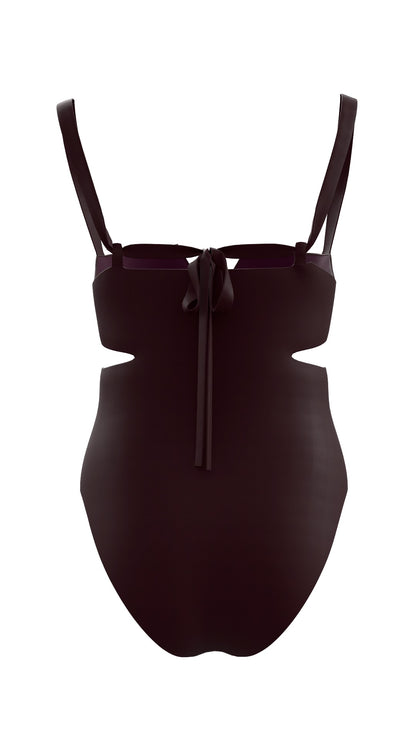 沙語微醺- Tori One-Piece 連身泳裝 暮光紫