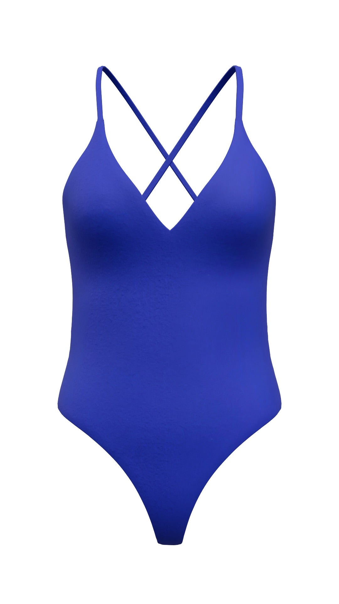 霓光緞韻- Yana One-Piece連身泳裝 曜光藍