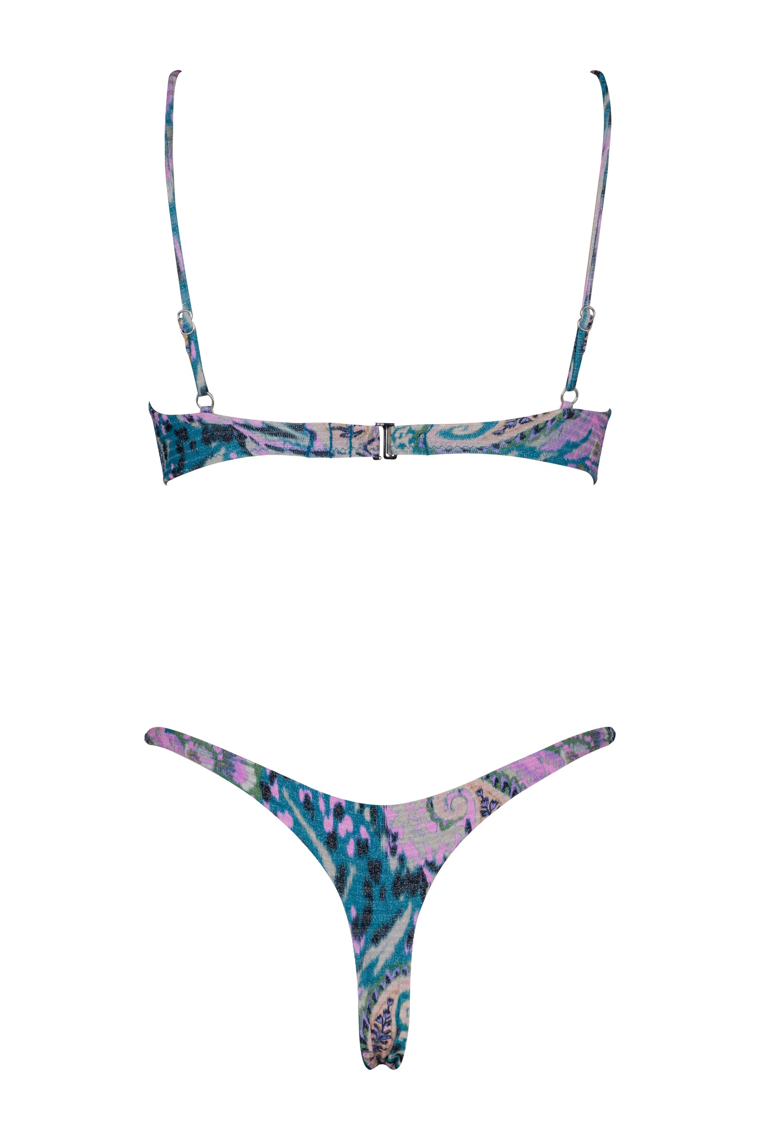 WET 暮海星辰 - Marni Chain Bottom 銀鏈經典比基尼下身 月光夜泳 back