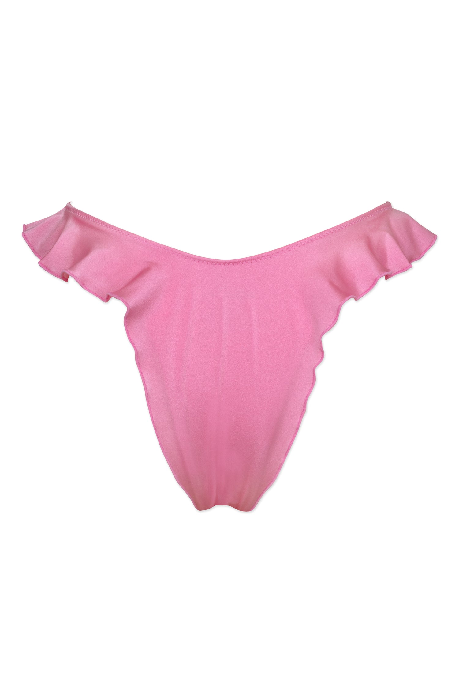 WET 曦光流影 - Farrah Bottom 甜美裙邊比基尼下身 晨曦粉