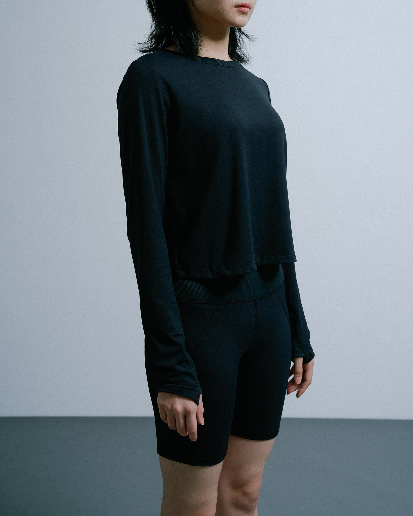 9:02 Long Sleeve Bow Top 蝴蝶結抽繩長袖外搭衣