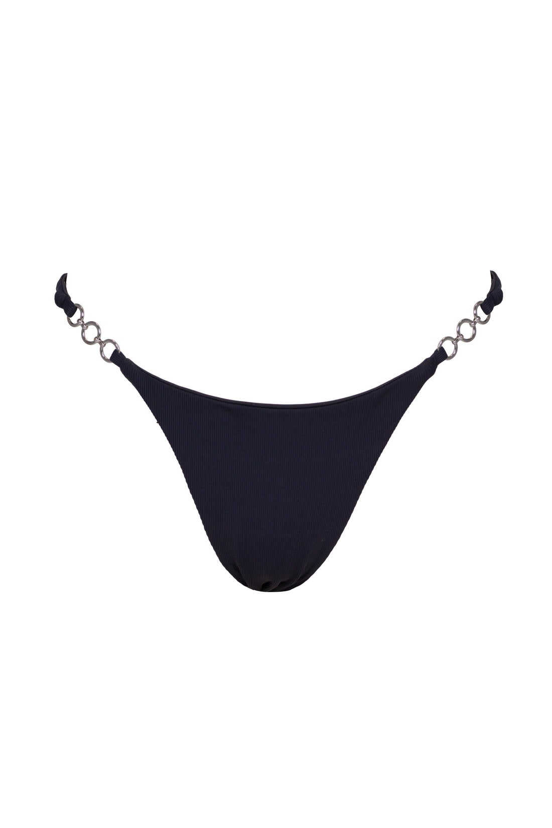 Marni Chain Bottom 銀鏈經典比基尼下身 黑色 商品正面