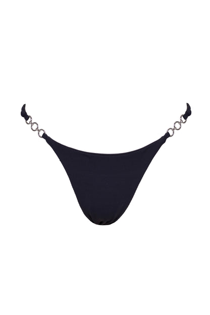 Marni Chain Bottom 銀鏈經典比基尼下身 黑色 商品正面