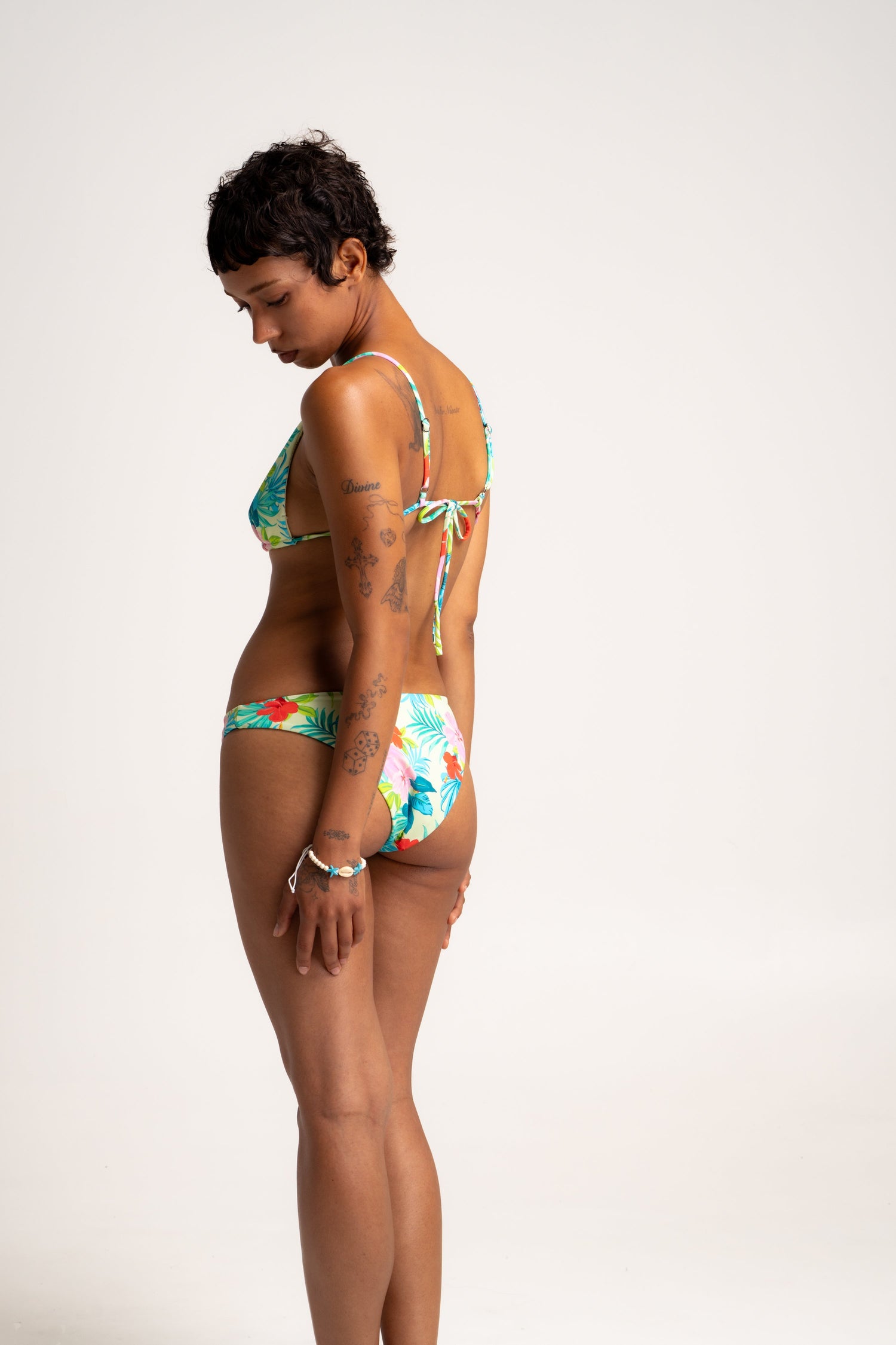 WET 曦光流影 - Devyn Top 隨心搭比基尼上身 熱帶叢林