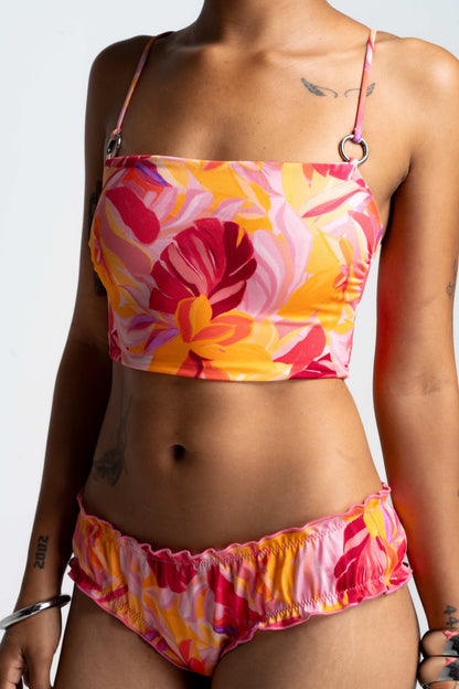 WET 熱浪潮光 - Amelia Top 長版兩穿平口比基尼上身 扶桑焰舞