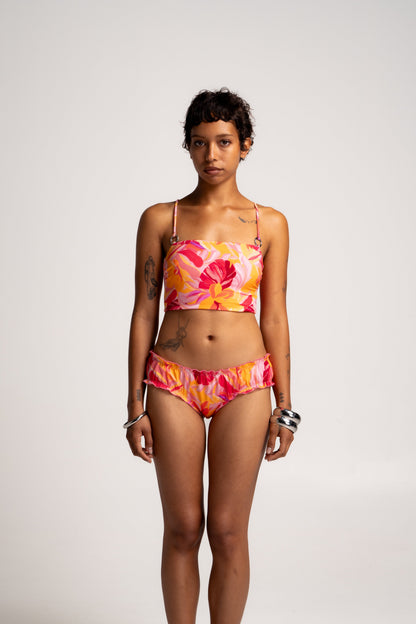 WET 熱浪潮光 - Farrah Bottom 甜美裙邊比基尼下身 扶桑焰舞