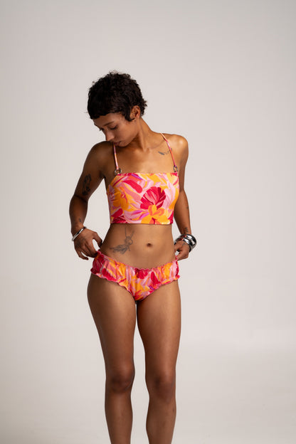 WET 熱浪潮光 - Farrah Bottom 甜美裙邊比基尼下身 扶桑焰舞