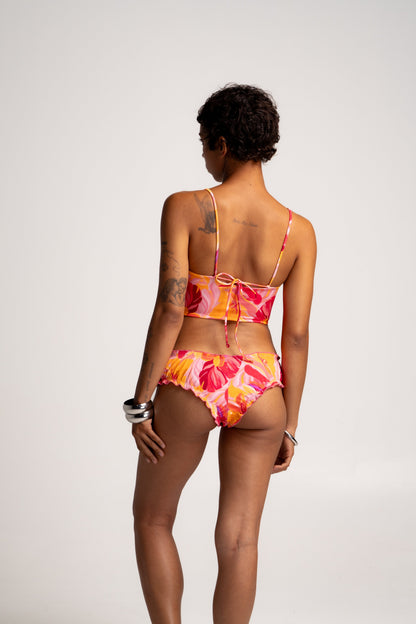 WET 熱浪潮光 - Amelia Top 長版兩穿平口比基尼上身 扶桑焰舞