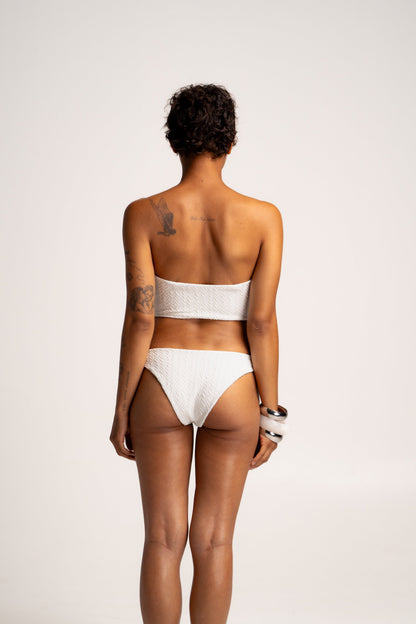 WET 曦光流影 - Rya Bottom 經典比基尼下身 曙霧白