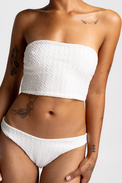 WET 曦光流影 - Rya Bottom 經典比基尼下身 曙霧白