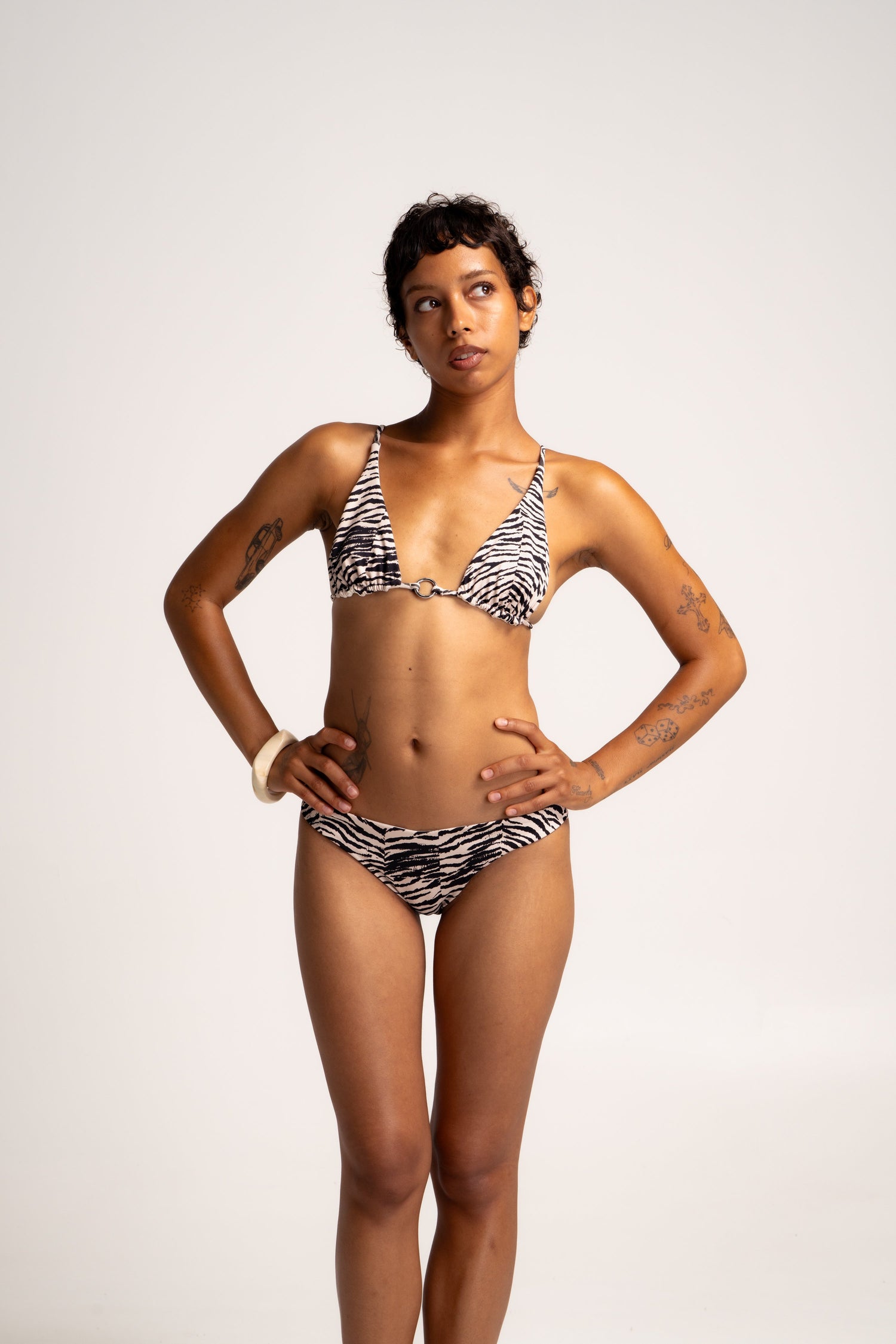 WET 曦光流影 - Devyn Top 隨心搭比基尼上身 白晝斑紋