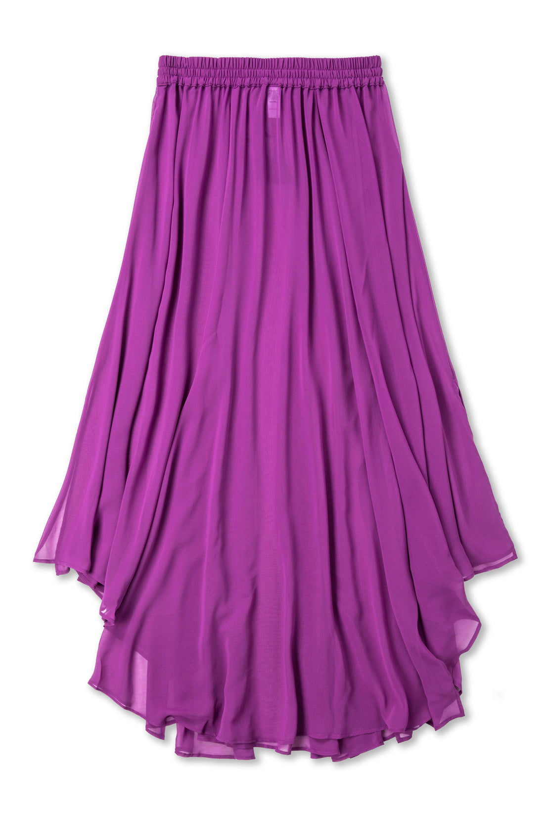 Electric Bloom Beth 風尚罩裙是款飄逸的大長裙,採用透視面料,高開衩設計。