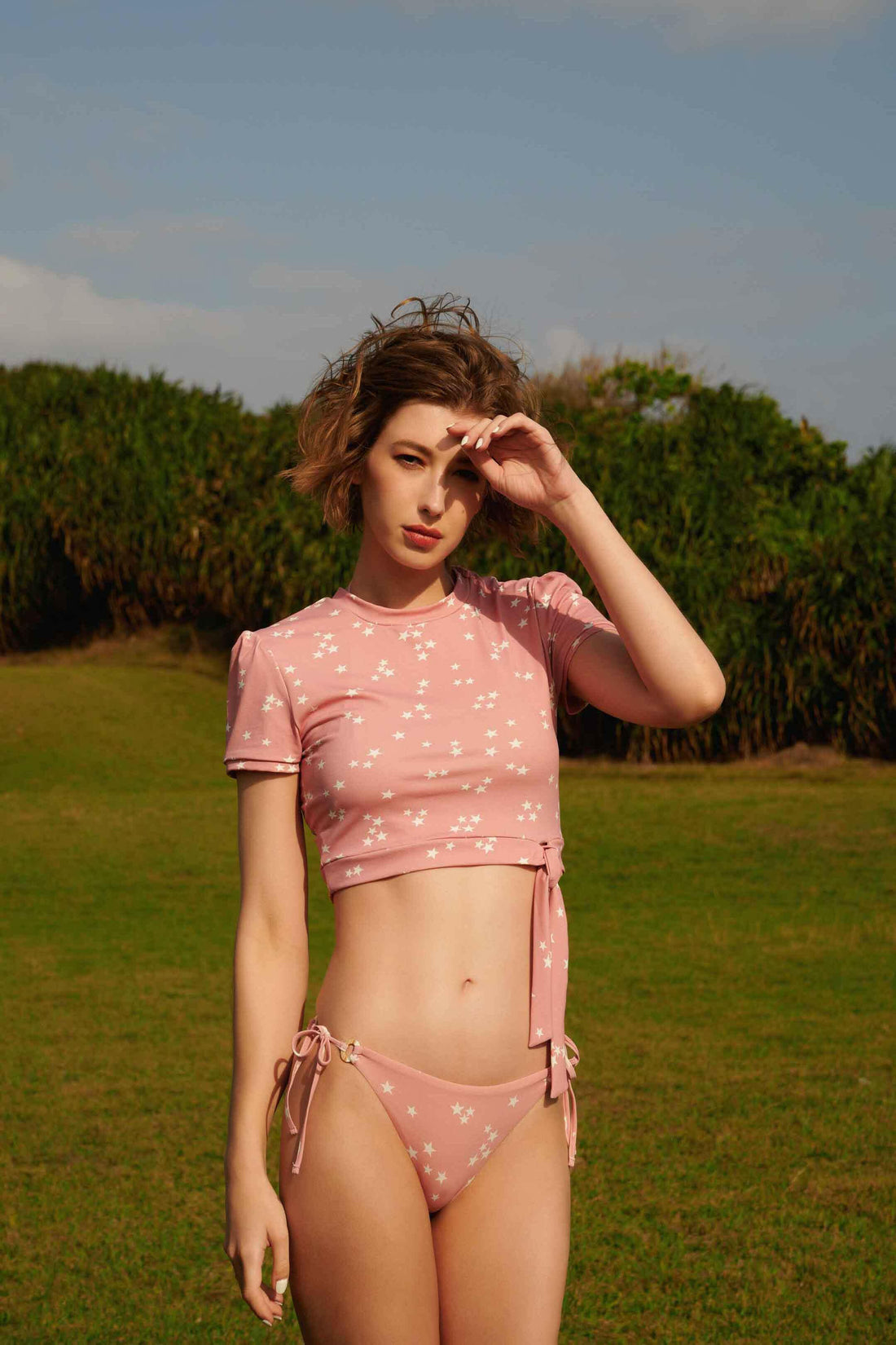 Norah 短版短袖美型防曬衣