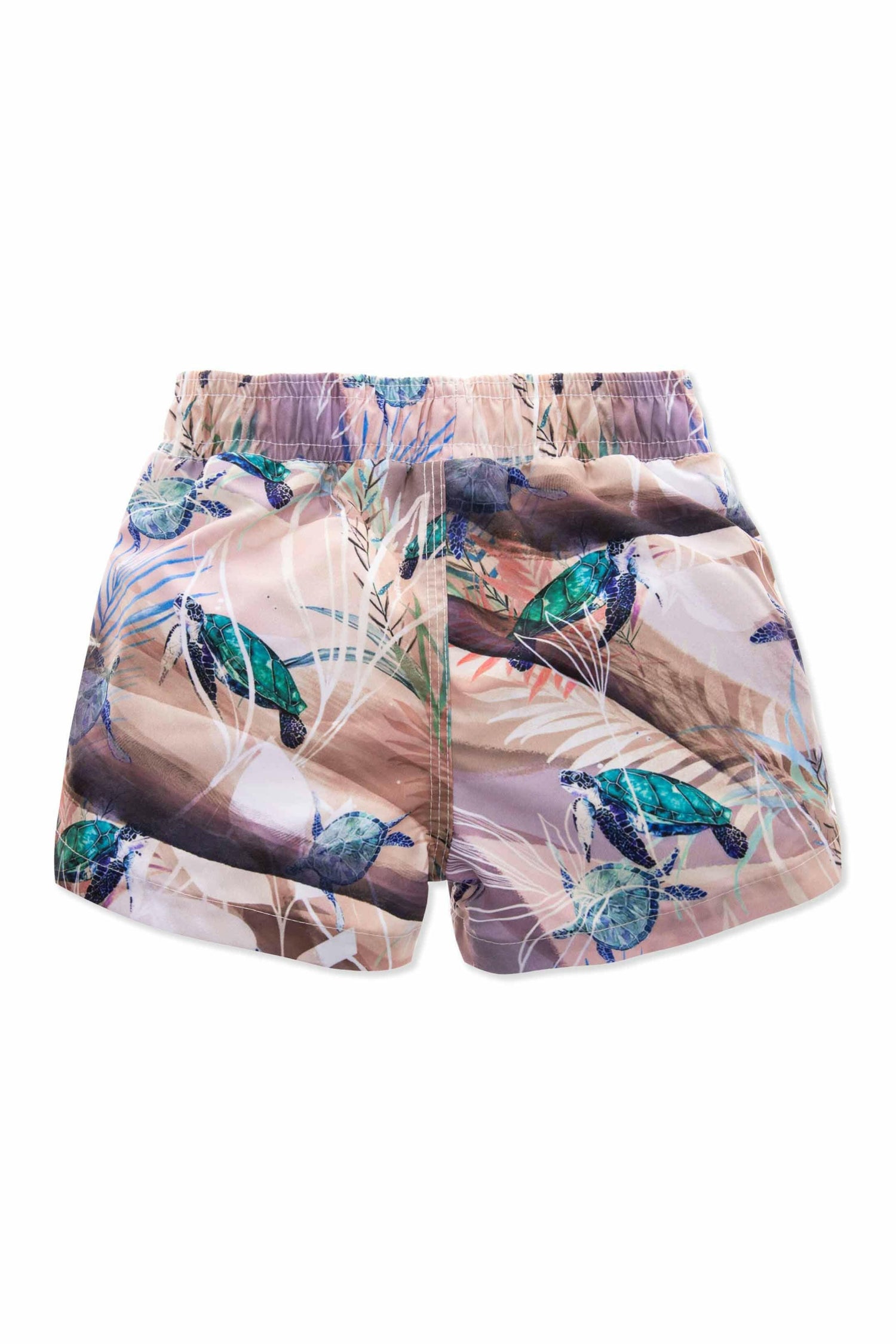 Honu - Robin Turtle Print 兒童短褲